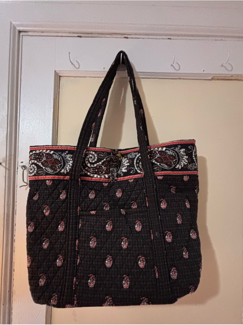Vera Bradley Houndstooth Large Tote